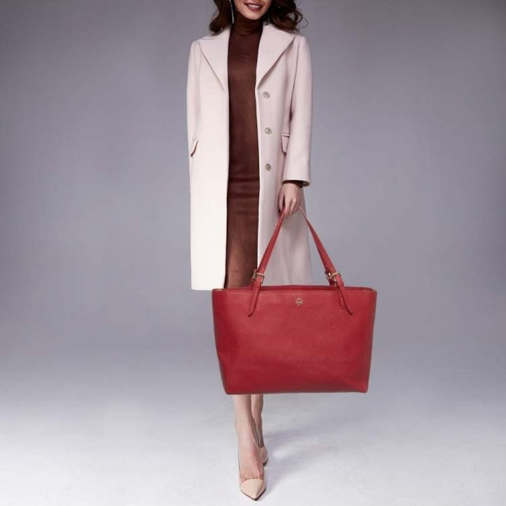 Large Tory Burch Red Tote